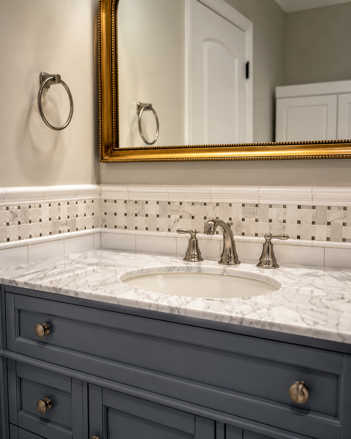 Classic Marble Vanity